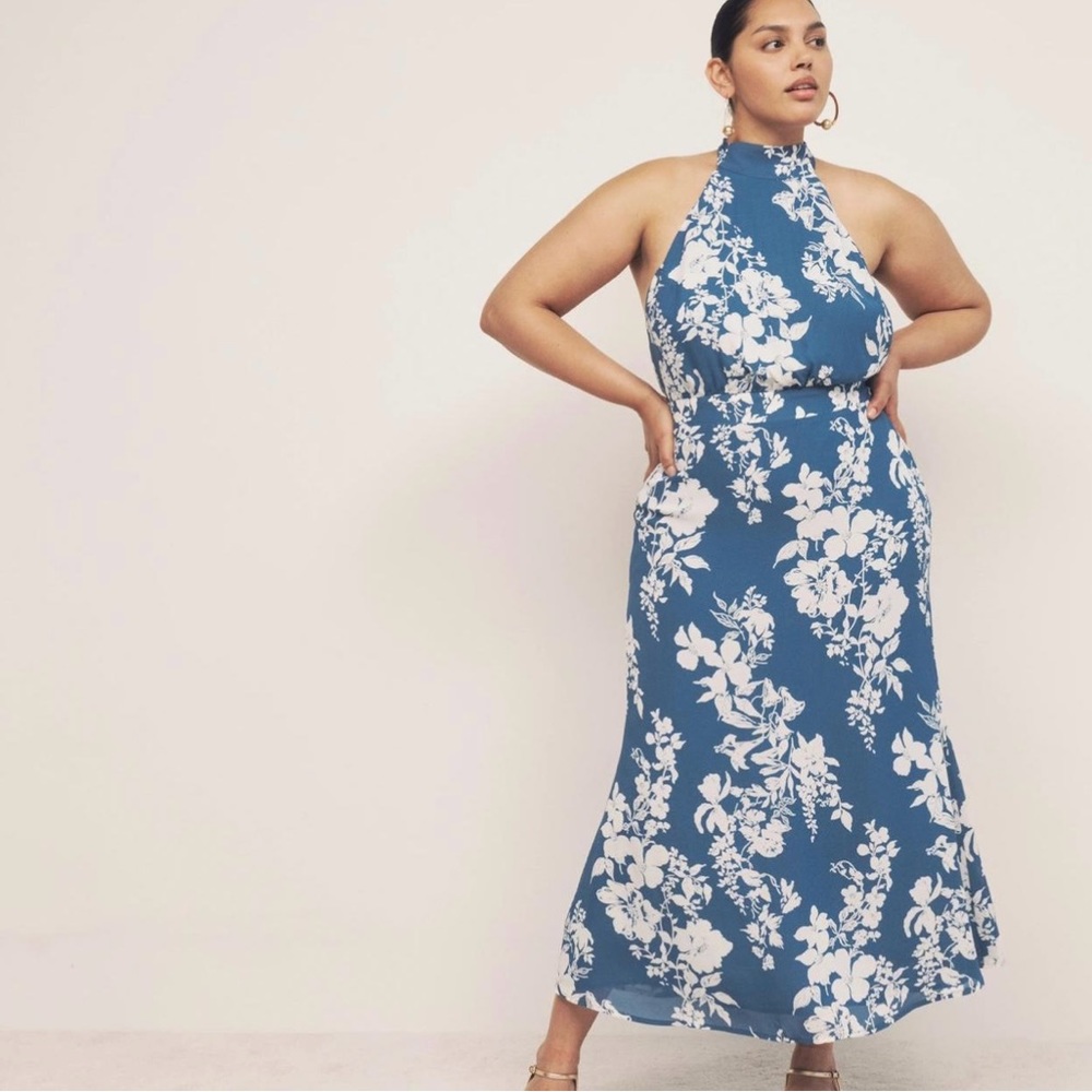 Reformation Lizbeth Halter Dress size 4